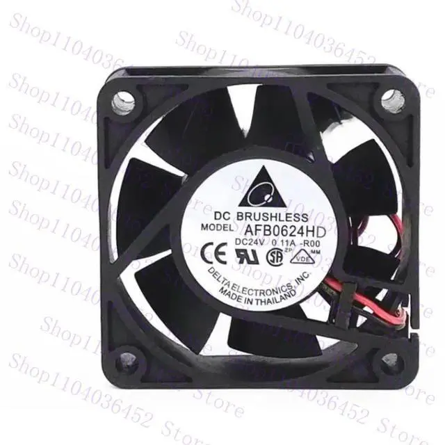 Main image of for Delta Electronics AFB0624HD DC 24V 0.11A 60x60x20mm 2-Wire Server Cooling Fan