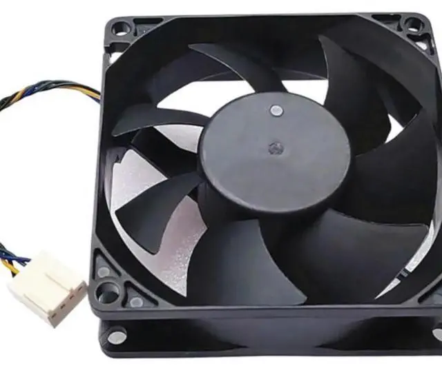 Alt view image 3 of 3 - for Everflow FB8025SU 80mm Fan 12V 0.60A 4000RPM 8025 Hydraulic Bearing 4-Pin PWM ligent Speed Control Cooling Fan