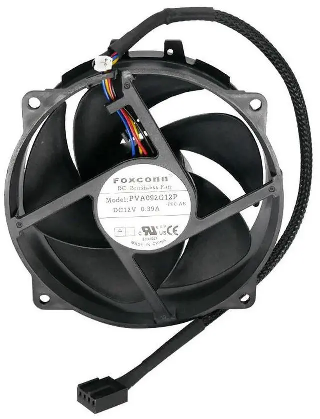 Alt view image 3 of 3 - Cooling Fan for PVA092G12P 9CM 12V 0.39A 92*92*25MM 4Pin