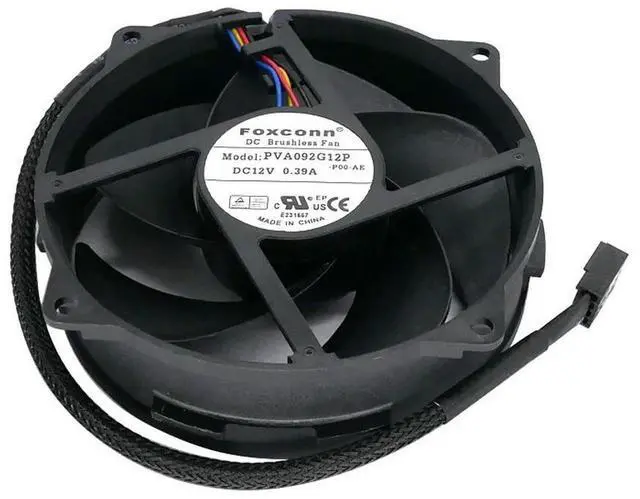 Alt view image 2 of 3 - Cooling Fan for PVA092G12P 9CM 12V 0.39A 92*92*25MM 4Pin
