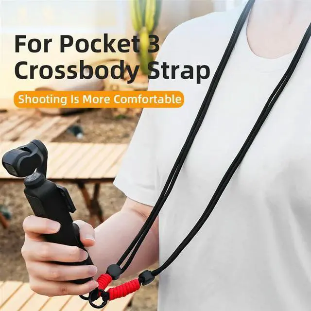 Alt view image 3 of 3 - Neck Strap For OSMO Pocket 3 With 1/4 Screw Neck Strap Handheld Gimbal Camera Protective Accessories