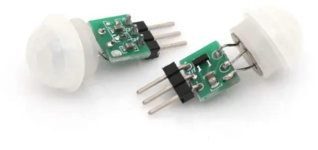 Alt view image 2 of 3 - Mini IR Pyroelectric Infrared PIR Motion Human Sensor Automatic Detector Module AM312 Sensor DC 2.7 to 12V