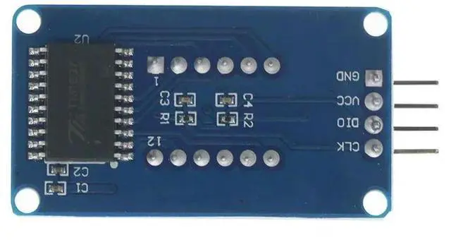 Alt view image 2 of 3 - TM1637 4 Bits Digital LED Display Module For 7 Segment 0.36Inch Clock RED Anode Tube Four Serial Driver Board Pack