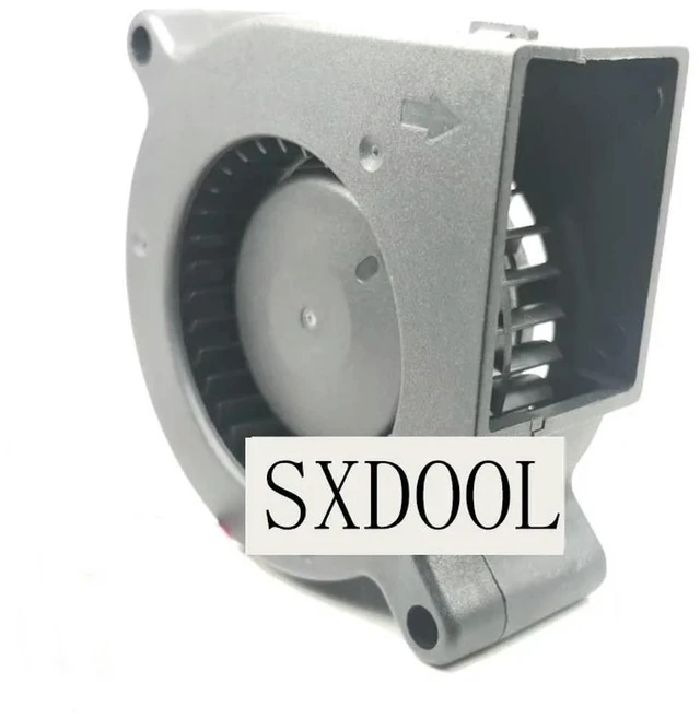 Alt view image 2 of 3 - Y.S Tech 6025 12V 0.3A BD126025HB Ball Centrifugal 60mm 6cm Blower Turbine Cooling Fan 60mmX25mm