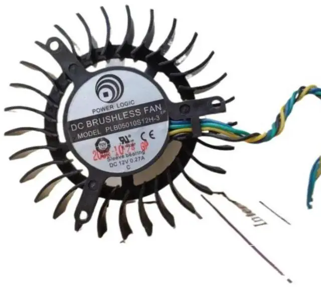 Main image of PLB05010S12H-3 For PowerLogic DC 12V 0.27A 4-wire 55x55x13mm Cooling Fan