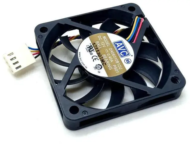 Main image of 60mm pwm fan slim For AVC DA06010B12U 10mm thickness 6010 12V 0.40A 60 * 60 ultra-thin air volume cooling