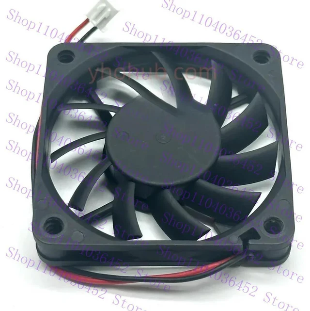 Alt view image 2 of 4 - for MAGIC MGA6012YF-A10 DC 12V 0.30A 60x60x10mm 2-Wire Server Cooling Fan