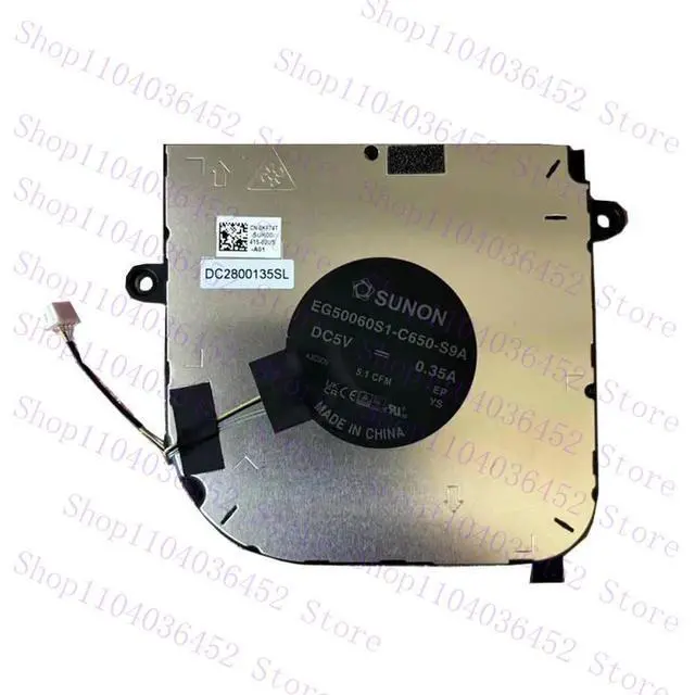 Alt view image 2 of 3 - Laptop CPU Cooling Fan For Latitude 5440 Precision 3480 0KF74T