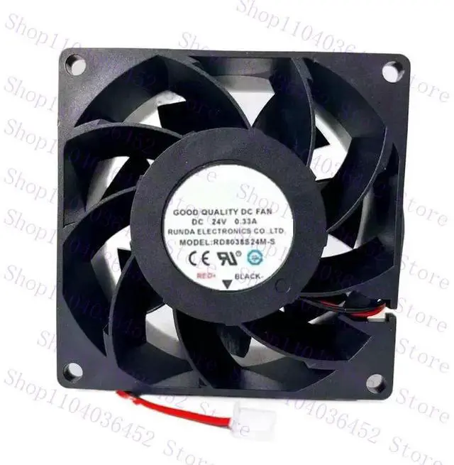 Main image of for RD8038S24M-S 24V 0.33A 8CM 8038 For RUNDA electric welding machine high wind volume inverter cooling fan