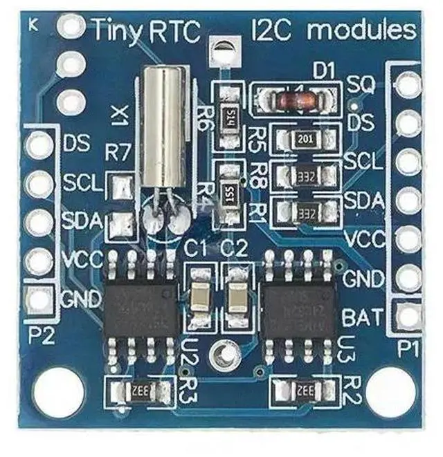 Alt view image 2 of 2 - 1PCS AT24C32 Real Time Clock RTC I2C DS1307 Module for AVR ARM PIC 51 ARM Promotion
