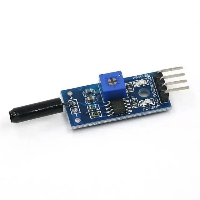 Alt view image 3 of 3 - Vibration Sensor Module Normally Opened Type SW18010P Vibration switch alarm sensor module