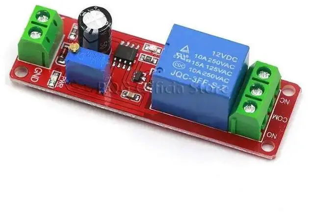 Alt view image 3 of 3 - DC 12V Time Delay Relay module NE555 Time Relay Shield Timing Relay Timer Control Switch Car Relays Pulse Generation Duty Cycle