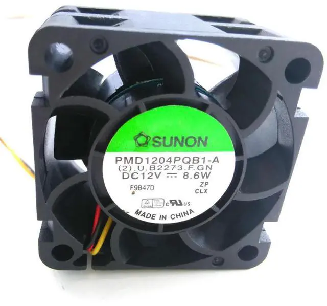 Main image of For PMD1204PQB1-A 4028 8.6W 12V 3P axial cooling fan