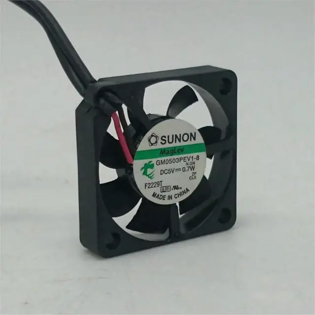 Alt view image 2 of 3 - For GM0503PEV1-8 Slim 6mm thickness 3006 5V 0.7W DC brushless Cooling fan