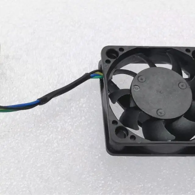 Alt view image 3 of 3 - For Everflow 4010 4cm 40mm Pwm Fan R124010sh (2) 12V 0.14a 4-Wire Pulse Speed Control Cpu Cooler