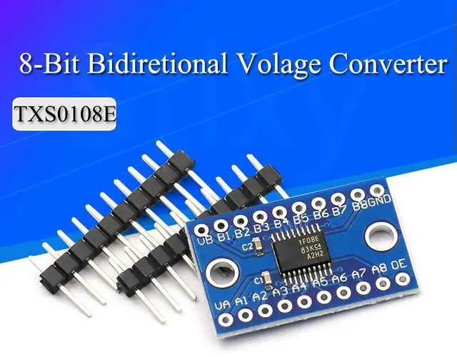 Main image of TXS0108E 3.3V-5V 8 Channel Logic Level Bi-directional Converter Module Mutual Convert Module TXS0108E
