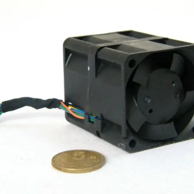 Alt view image 2 of 3 - IFD04048B12-A01 Ultra Violence DC 12V 1.9A 4CM Server Inverter High Speed Airflow Cooling Fan 6033B0005001