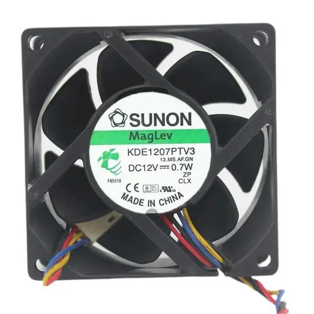 Alt view image 2 of 3 - 1PCS 70mm Fan for 7025 12V 0.7W KDE1207PTV3 Server Cooling Fan, x 25mm, Ultra-Quiet Operation (18dBA)