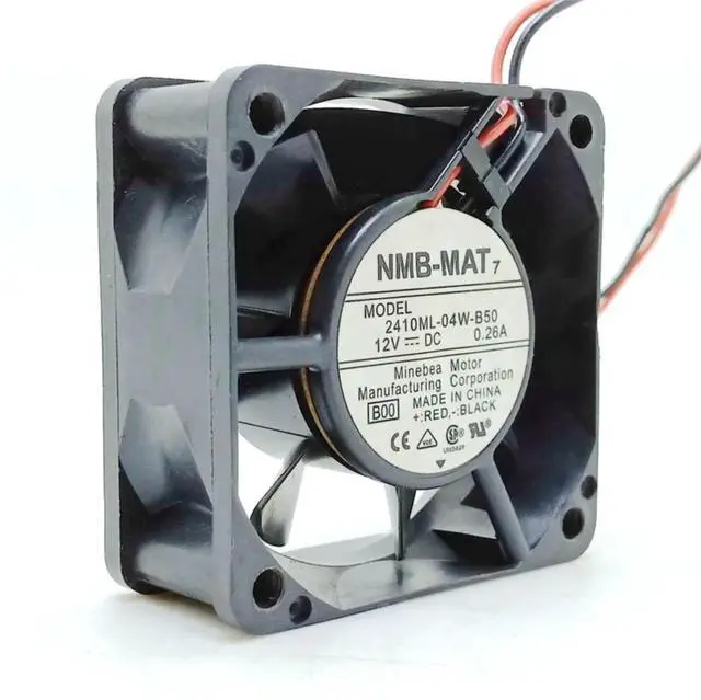 Main image of 2410ML-04W-B50 6025 60x60x25mm 60mm fan DC12V 0.26A Computer cabinet case chassis CPU power cooling