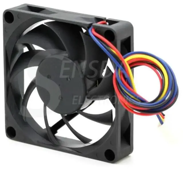 Alt view image 2 of 3 - 70mm PWM Axial Fan for AVC DE07015B12L 7cm Computer Case CPU Cooling Fan 70mm X 70mm X 15mm Heatsink Cooler Fans