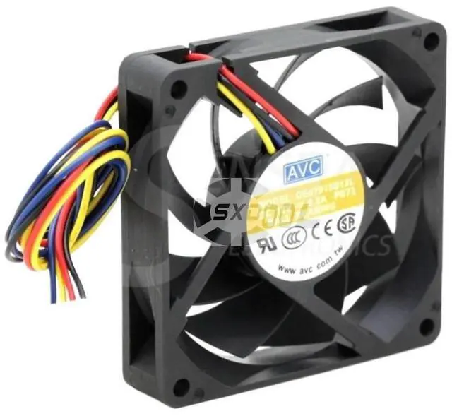 Main image of 70mm PWM Axial Fan for AVC DE07015B12L 7cm Computer Case CPU Cooling Fan 70mm X 70mm X 15mm Heatsink Cooler Fans