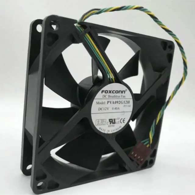 Alt view image 2 of 3 - pwm cpu cooling fan For 9025 PVA092G12H DC12V 0.40A 4-Pin PWM Large Air Volume Fan