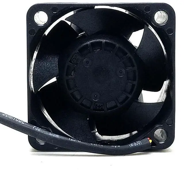 Alt view image 3 of 3 - pf40281bx-d060-s99 For 4028 40X40X28mm DC 12V high speed fan 4cm chassis power PWM fan 17600RPM 24.9CFM