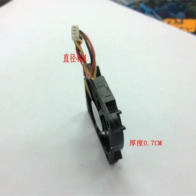 Alt view image 2 of 3 - 1pcs 40mm Slim Fans For GM1204PEV1-8 4007 12v 0.7w cooling fan 40*40*7mm 40mm 7mm slim cooling fan