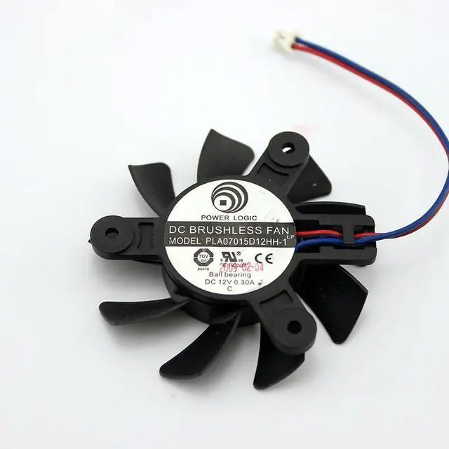 Main image of PLA07015D12HH-1 NF24066C1HR-R Suitable HD3850 Fan For A-POWER DC 12V 0.30A 4-wire Server Cooling Fan