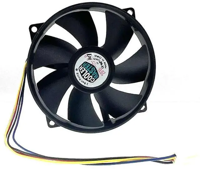 Alt view image 3 of 3 - CPU Heatsink Cooler PWM Silent Cooling Fan,92mm 90mm A9225-30BB-4AP-F1 DF0922512B2UN DC 12V Dual Ball Bearing Computer Fans
