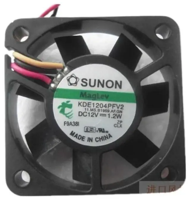 Main image of 2pcs 40mm Fan For fan KDE1204PFV2 4CM 40*40*10 mm 4010 12V 1.2W Axial Cooling Fan