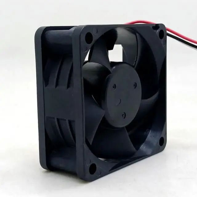 Alt view image 2 of 3 - 60mm PC Case Cooling Fan for AVC DS06025B12M 6025 Dual Ball Bearing DC 12v 0.24A 6cm 3-Pin Computer CPU Axial