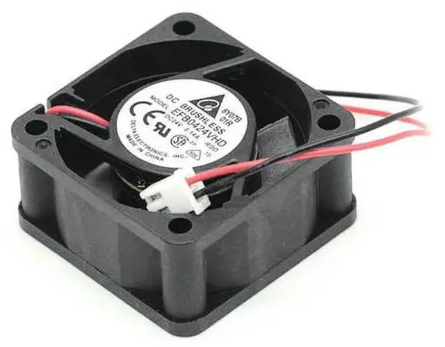 Alt view image 2 of 3 - 40mm 24V Fan for Delta EFB0424VHD 0.09A 4CM Server Cooling Fan Dual Ball High Airflow for Industrial Telecom Applications