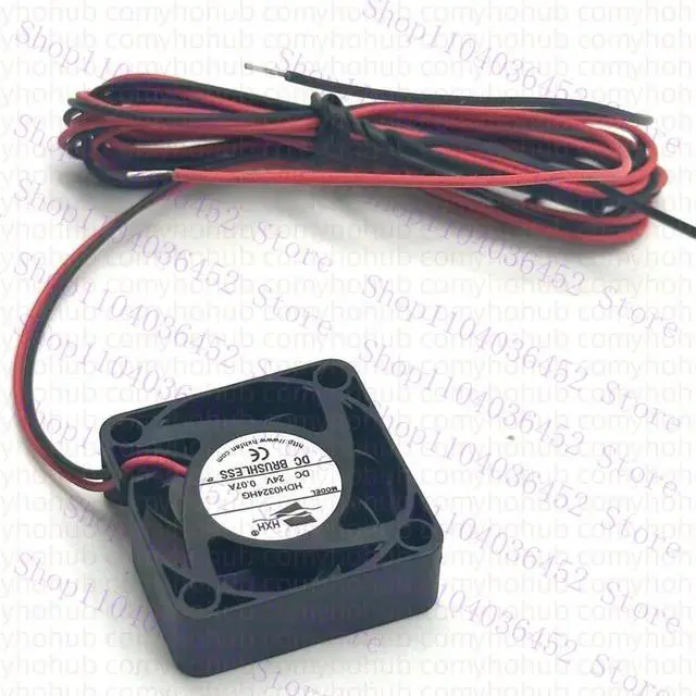 Alt view image 3 of 6 - for HXH HDH0324HG DC 24V 0.07A 30x30x10mm 2-Wire Server Cooling Fan
