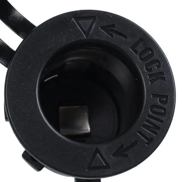 Alt view image 5 of 6 - 2X Outlet Socket Cigarette Lighter Incl. 60CM Cable Board Socket Motor Car 12V / 24V