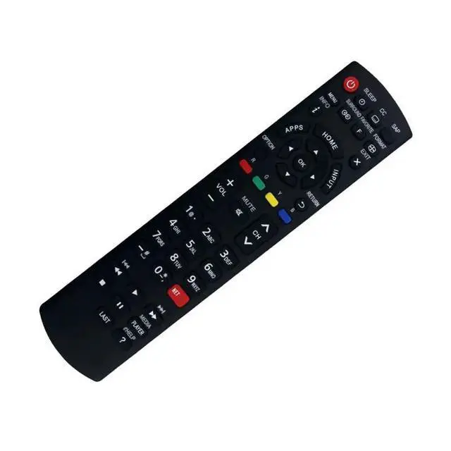 Alt view image 5 of 6 - N2QAYB000926 Remote Control Replaced For PANASONIC TV LED LCD HDTV TC-39AS530 TC39AS530U TC-40AS520 TC40AS520U