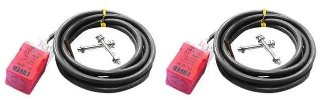 Alt view image 4 of 5 - 2X PL-05N/P DC 10-30V NPN NO 5Mm Square Inductive Proximity Sensor Switch 3 Wire P With Screws