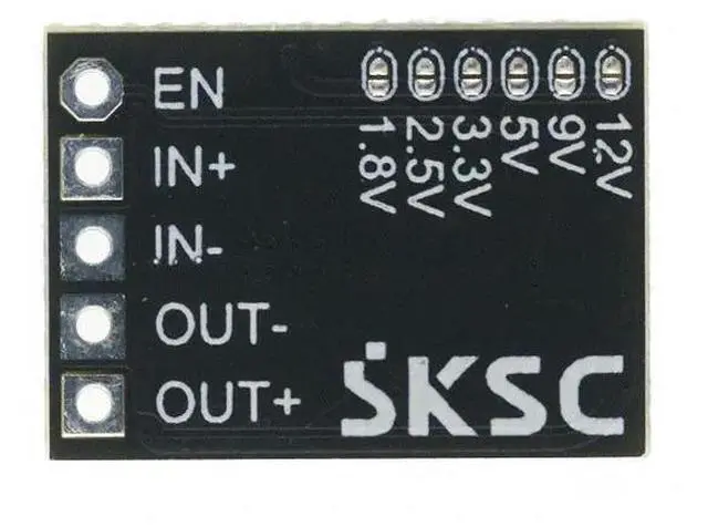 Alt view image 2 of 3 - Mini DC-DC power supply step-down module with enable 10W 4.5V-20V to 1-16V12V9V5V3.3V 2A