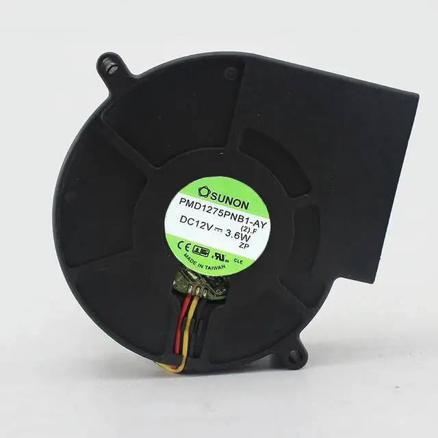 Main image of For 7CM blower built quasi 7530 12V 3.6W turbine fan PMB1275PNB1-AY+cooling fan