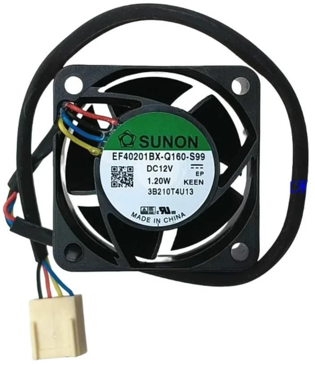 Main image of for EF40201BX-Q160-S99 4020 4CM DC 12V Dual Ball Bearing PWM Cooling Fan, 9100RPM High Speed