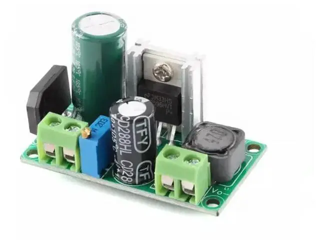 Alt view image 3 of 3 - Low-voltage AC-DC step-down DC-DC power modules adjustable power supply LM2596HV supply module