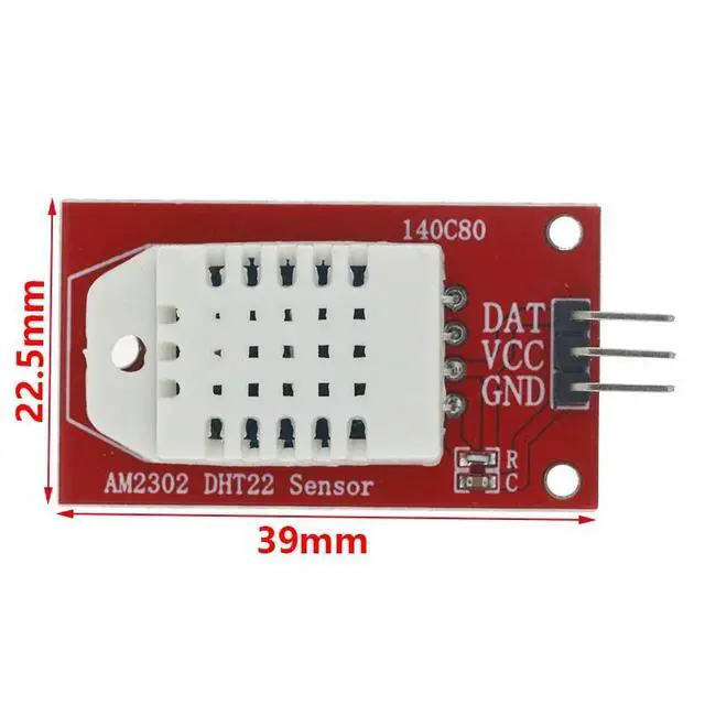 Alt view image 2 of 3 - High Precision AM2302 DHT22 Digital Temperature & Humidity Sensor Module For Uno R3