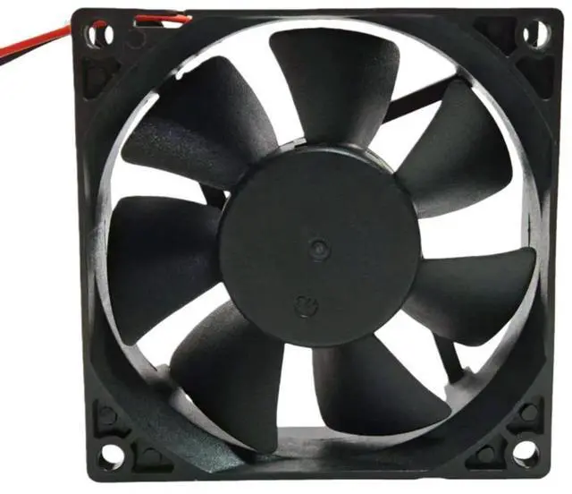 Alt view image 3 of 3 - for ADDA AD08012UB257004 80mm 12V Ball Bearing Cooling Fan 8025 | 4500RPM 43CFM High Airflow 2-Wire