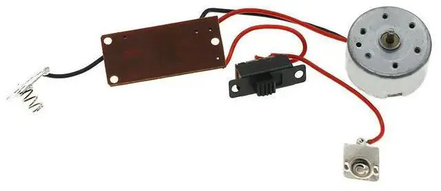 Alt view image 3 of 3 - DC3.7V switch speed control board with switch DIY speed control board with 300 DC motor