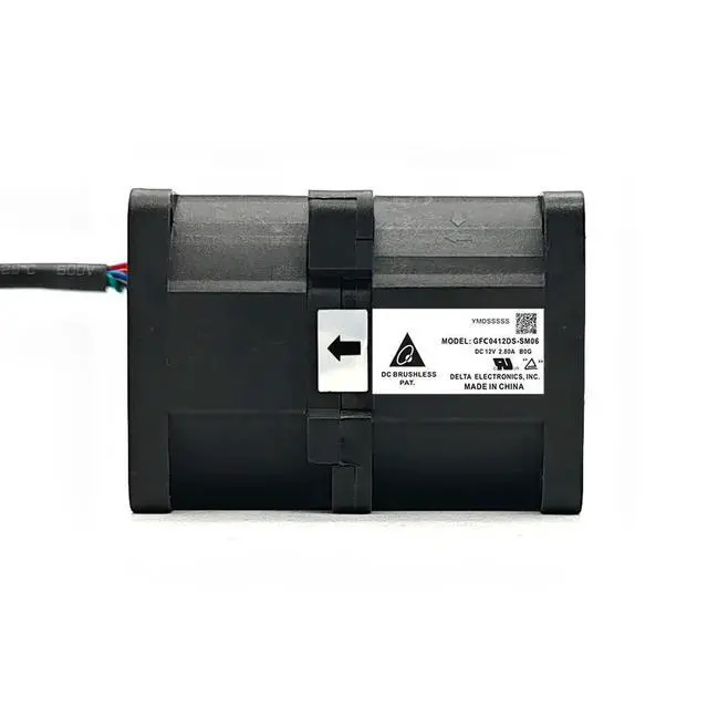 Alt view image 2 of 3 - for DELTA GFC0412DS-SM06 12V 2.8A 40mmx56mm High Speed Server Cooler