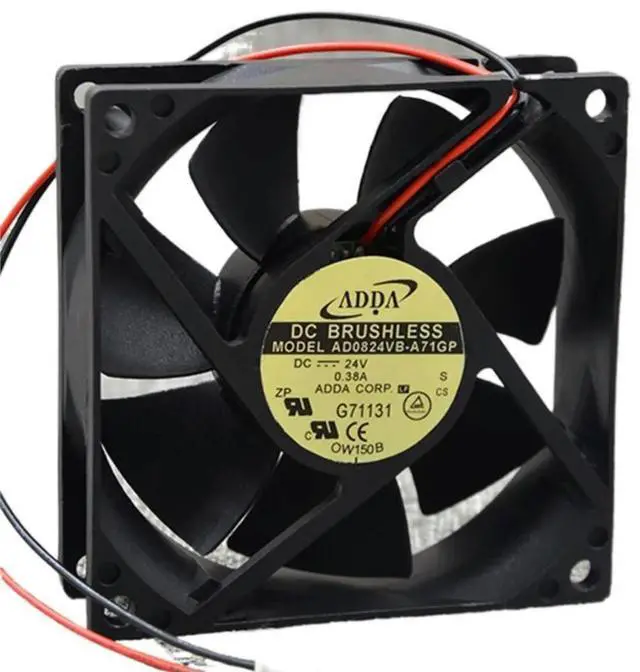 Main image of AD0824VB-A71GP For ADDA 8025 DC 24V 0.38A cooler Frequency Cooling Fan