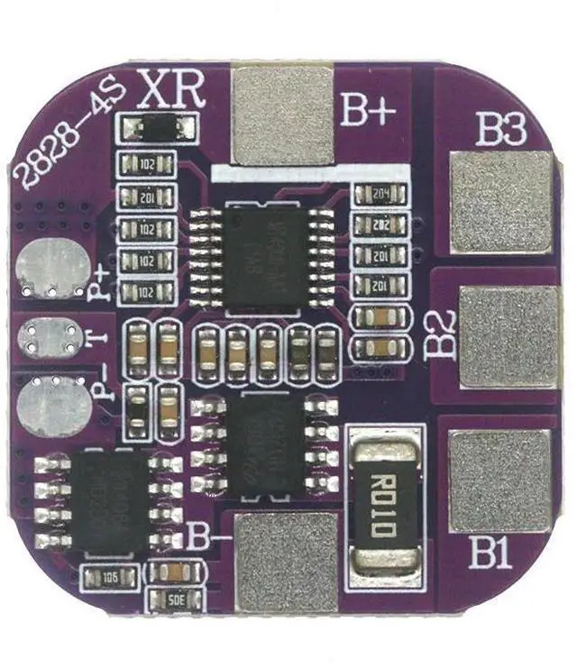 Main image of BMS 4S 5A 14500 Lithium Pack Charge Board 14.8V Overcharge/Overdischarge/Short Circuit Protection For Solar Street Light
