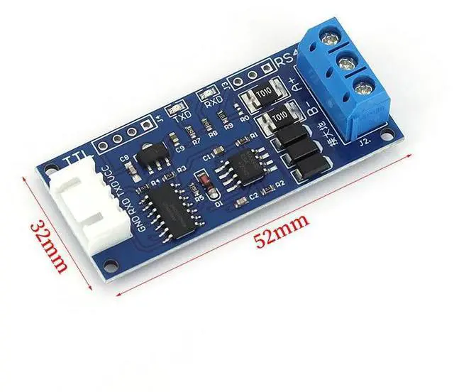 Alt view image 2 of 3 - TTL to RS485 Module Hardware Automatic Flow Control Board RS485 Mutual Conversion TTL Signal Microcontroller Serial Port