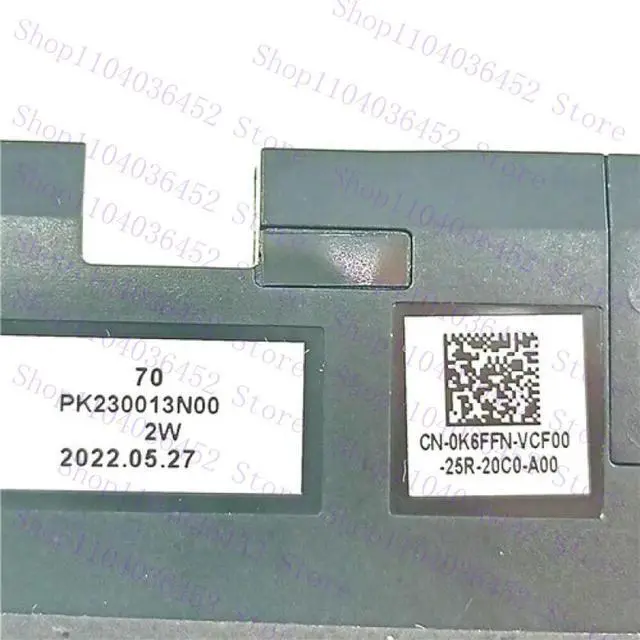 Alt view image 3 of 3 - Laptop Speaker For X17 R1 X17 R2 0K6FFN K6FFN PK230013N00 GDS70