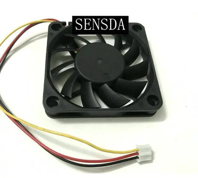 Alt view image 2 of 3 - 60mm Slim Fan EC6010L12ER 12V 0.14A 60*60*10mm Cooling Fan 3LINE 60m Slim Best Cooling Fan